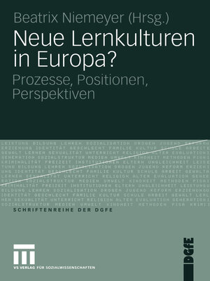 Neue Lernkulturen in Europa? - ebook